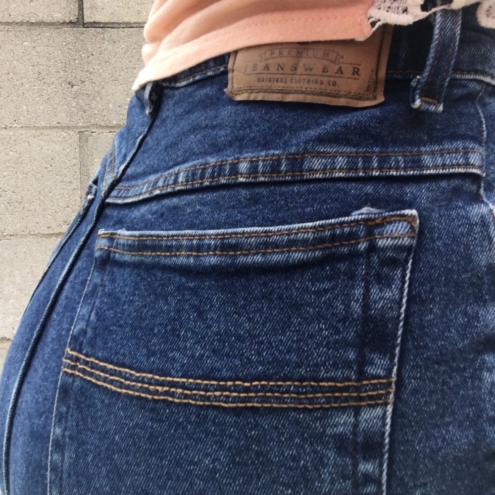 Long vintage jeans